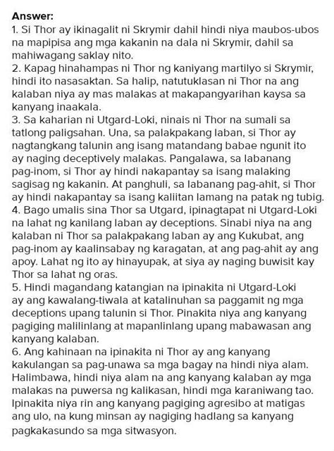 Ano Ang Ikinagalit Ni Thor Kay Skrymir .